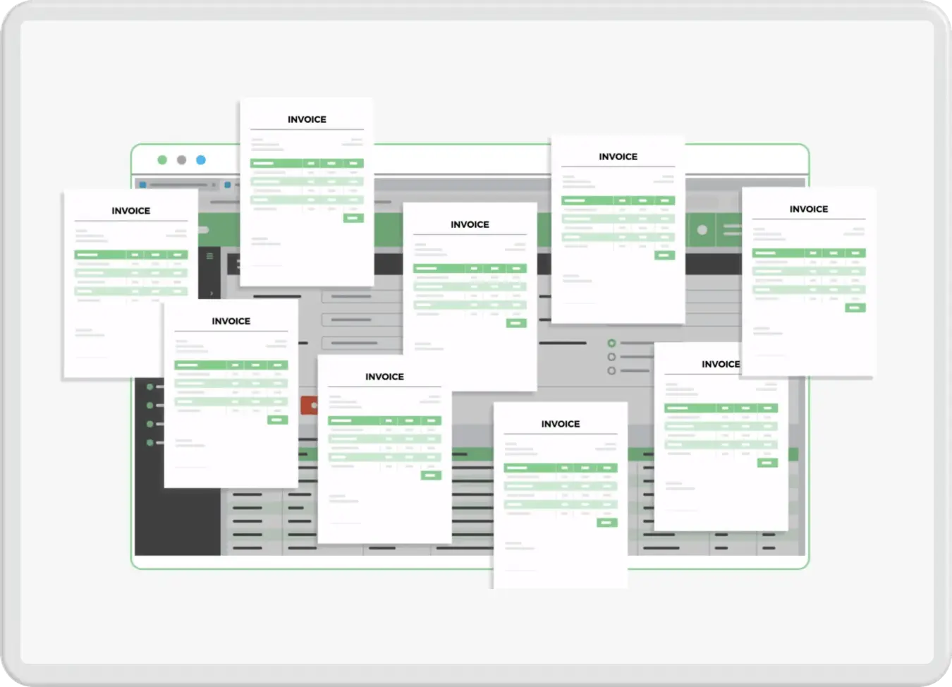 Batch invoicing across your organisation in a matter of minutes helping you improve cashflow and boost efficiency
