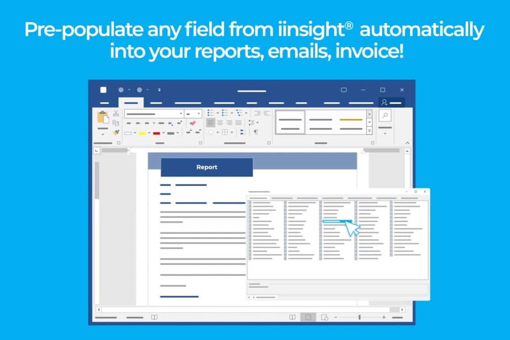 iinsight offer a powerful feature that enables you to create customised templates that auto-populate with all the information that we for various aspects of your organisation's operations.