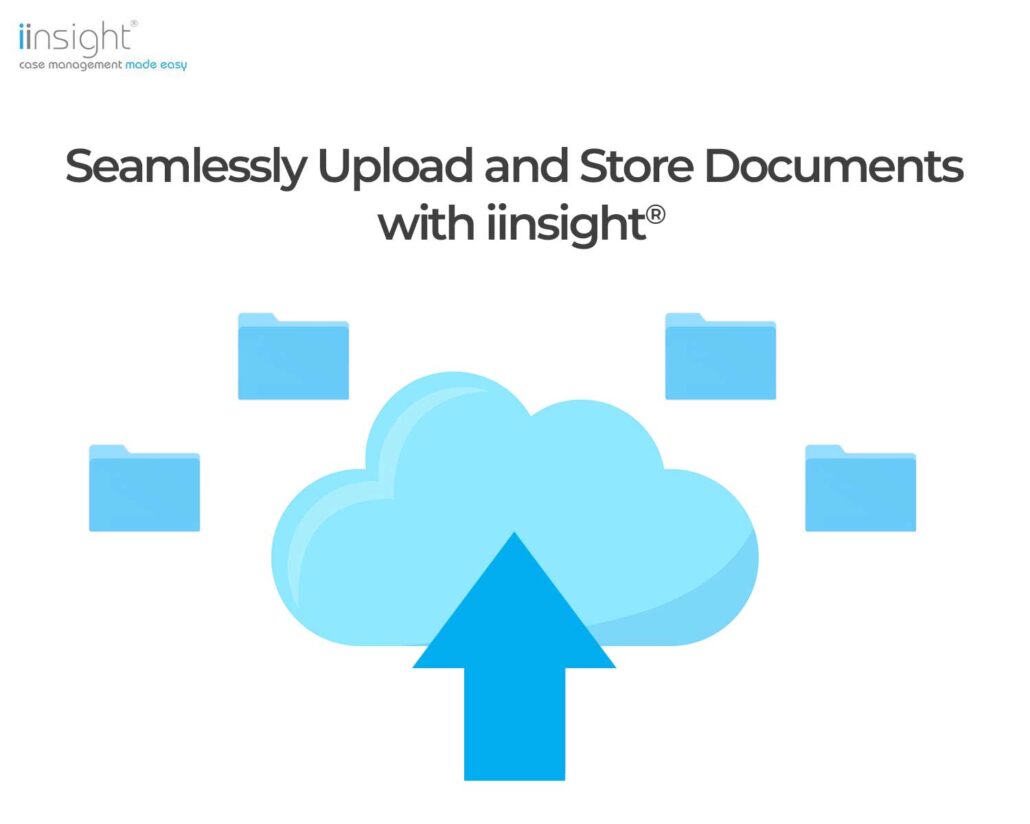 When referral forms are being filled out, you can also upload any necessary documents, files & medical history at the same time. These will automatically be stored in iinsight®.