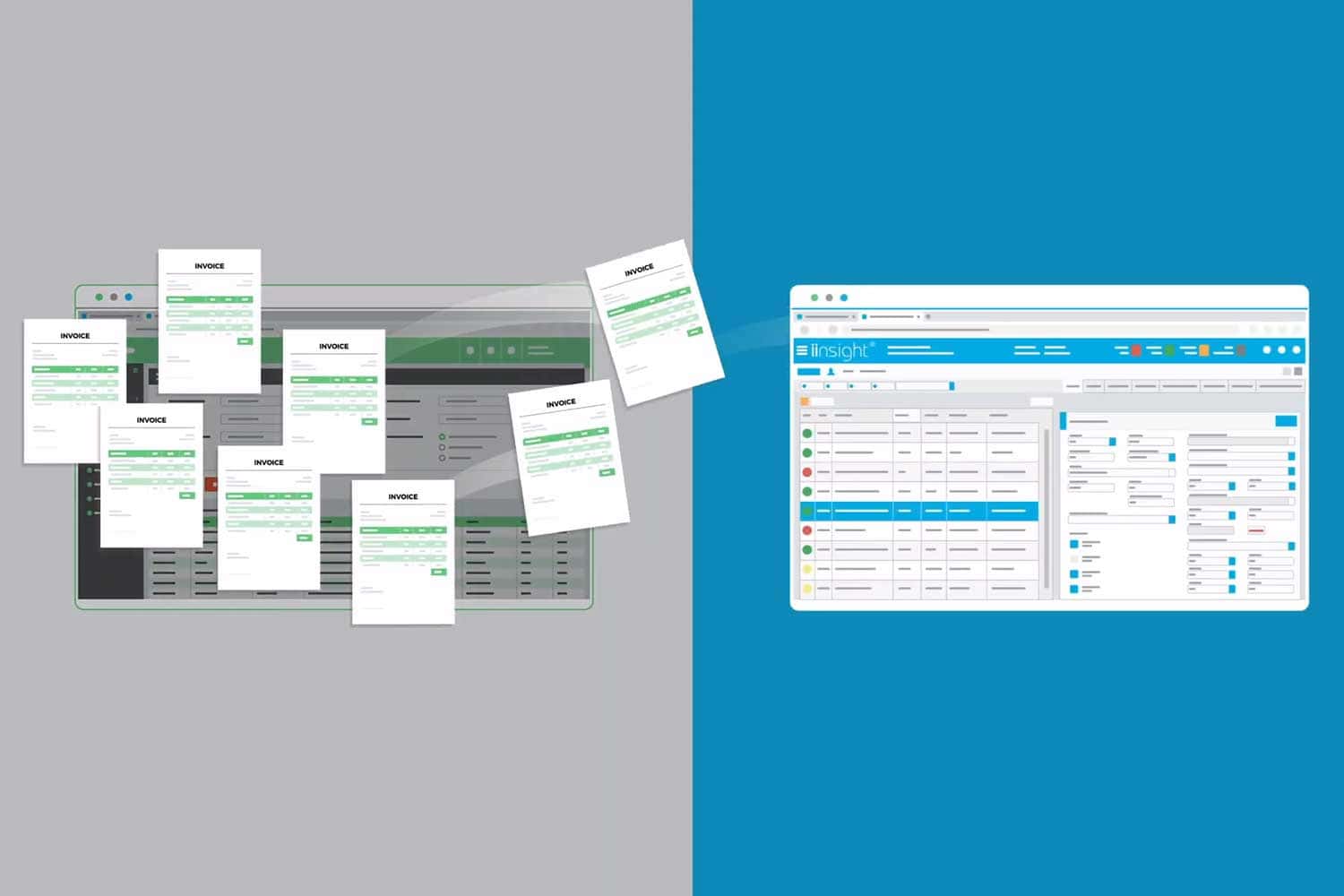 insight allows you to personalise your invoices with your own branding and logos