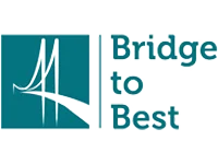 Bridge to best color logo Bridge to best color logo