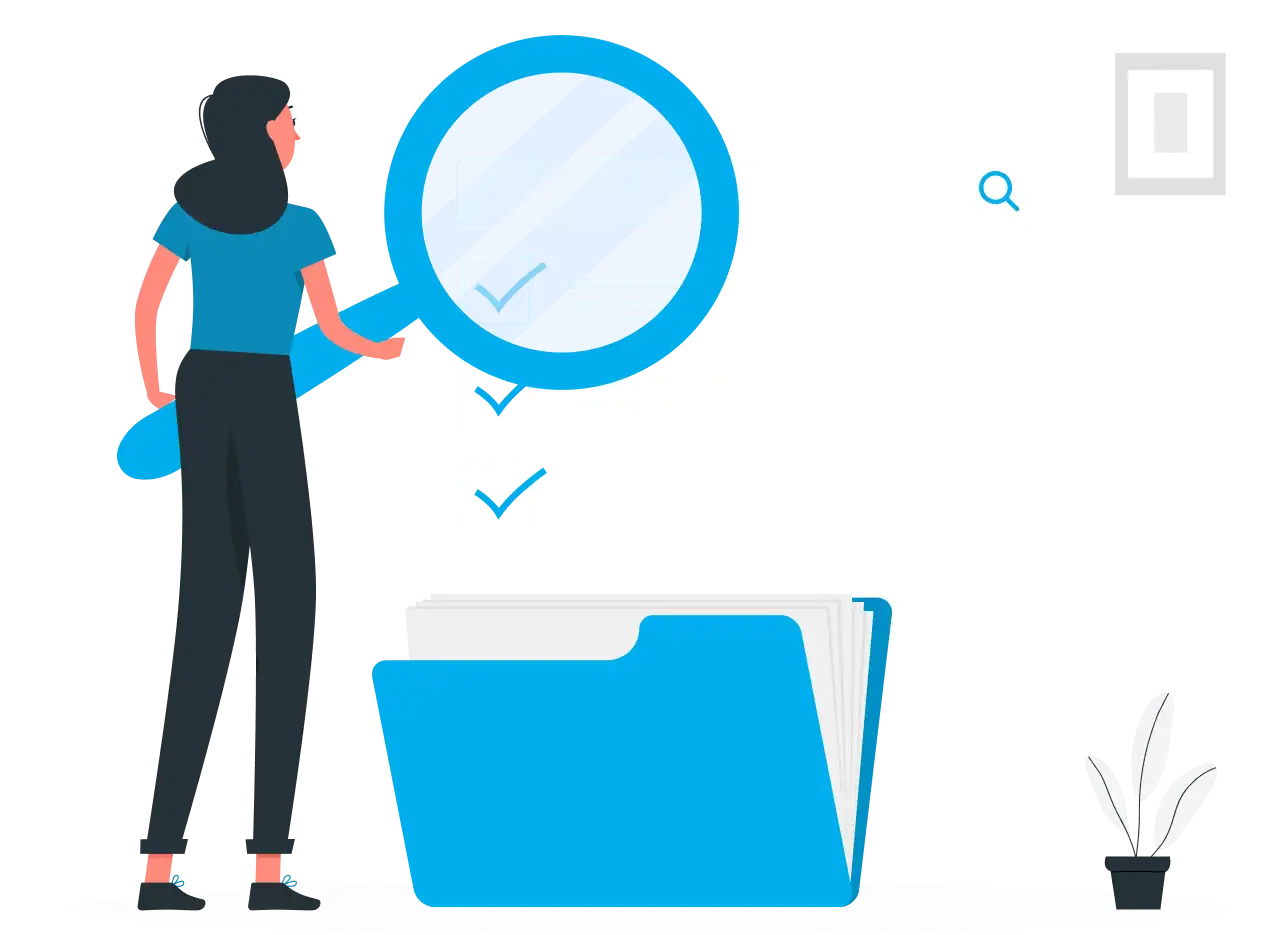 Search feature & organisational view software